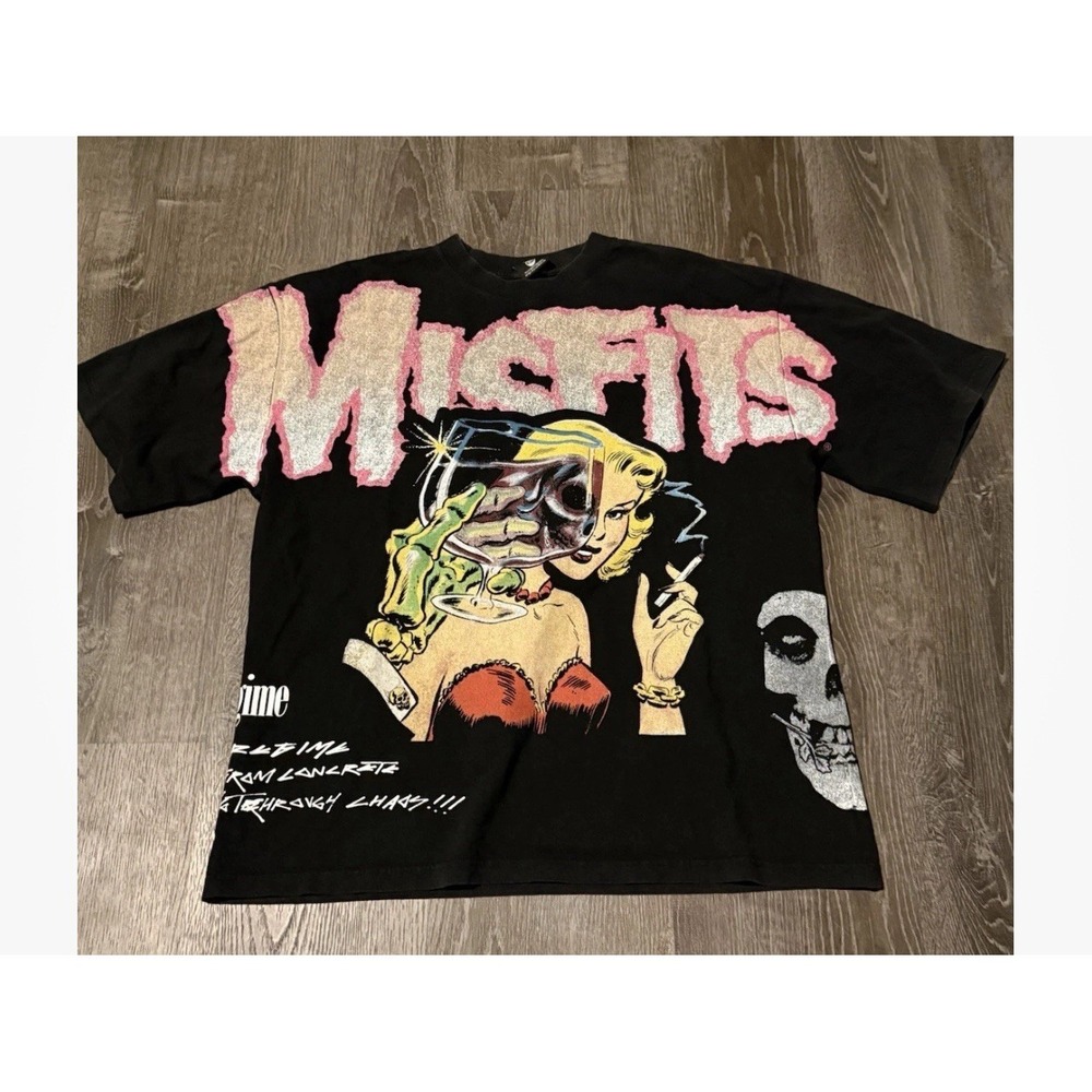 Civil Regime Misfits Die Die My Darling Collab Shirt Size M Oversized